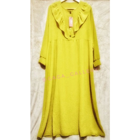 Gamis Crinkle Rumbai Dada