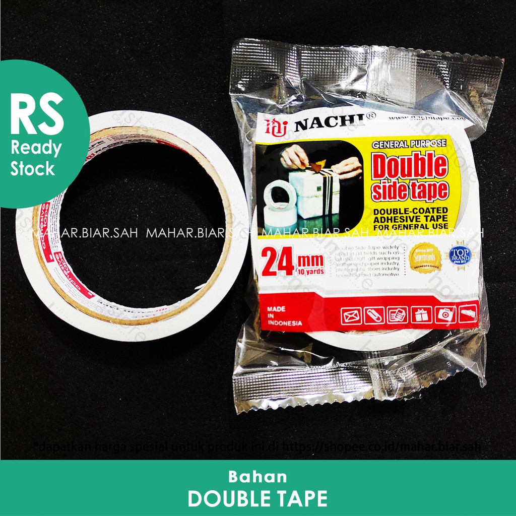 

RS Double Tape Nachi 1 inch / Dekorasi / Mahar / Seserahan / DIY / Scrapbook