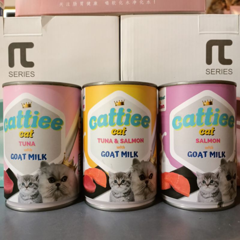 Cattiee Cat Kaleng 405gr / Makanan Kucing Daging Basah Kaleng