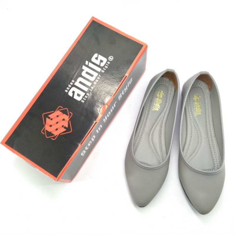 ANDIS Sepatu Flatshoes Wanita Polos ALISA AN10