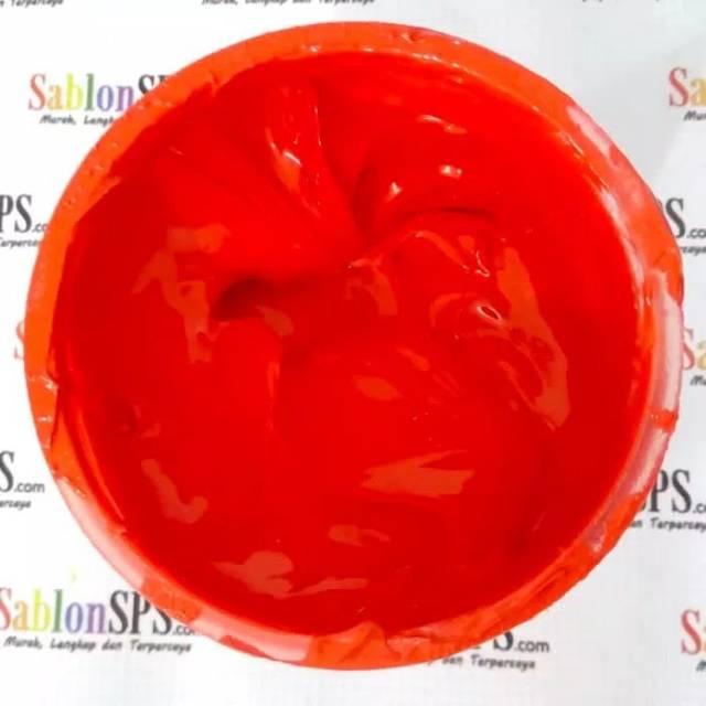 Tinta Sablon Distro Plastisol Red 500gr