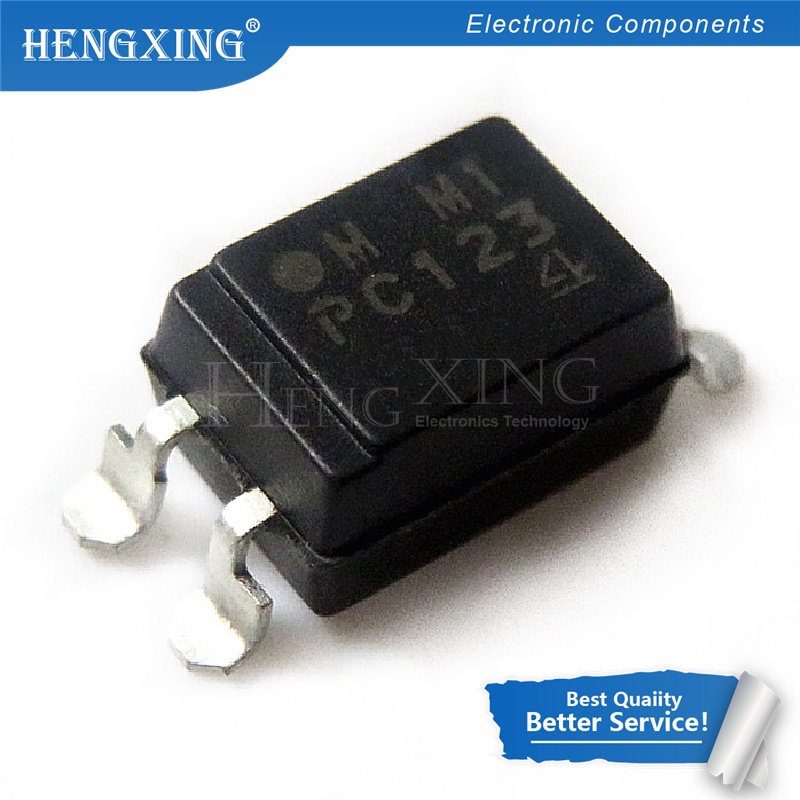 100pcs PC123 DIP-4 SOP-4 Photoelectric Coupling