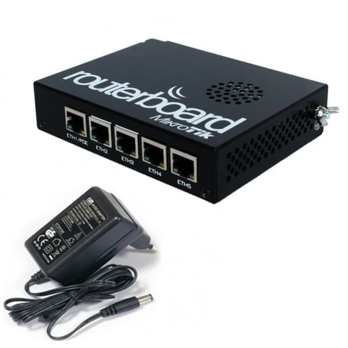 MIKROTIK RB450GX4 DAN ADAPTER 24V 1A