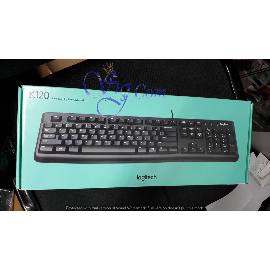 LOGITECH KEYBOARD K120 USB ORIGINAL 100%