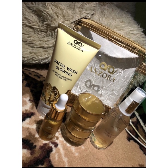 Anzora Glow Perawatan Wajah Wanita