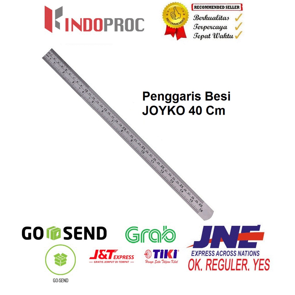 

Penggaris Besi JOYKO 40 cm