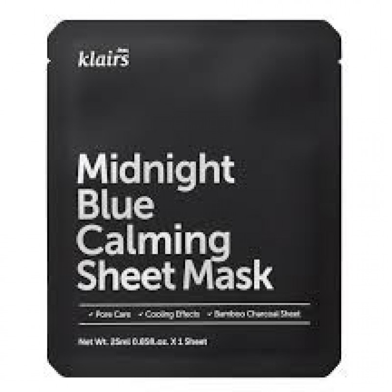 

KLAIRS Midnight Blue Calming SHEET MASK (1pc)
