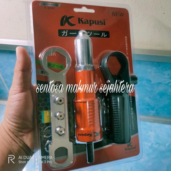 K6798 Adaptor Gun Rivet Adapter Paku Rivet -Adaptor Rivet Mesin Bor