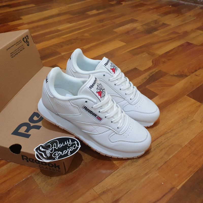 Jual Sepatu Reebok White Classic Leather Sepatu Reebok Classic White