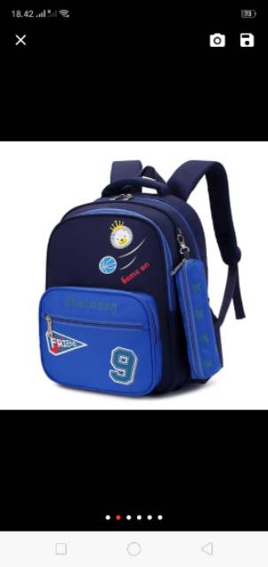 WAISTBAGS {{BISA COD}}TAS RANSEL ANAK SEKOLAH BACKPACK ZHUMENG 09