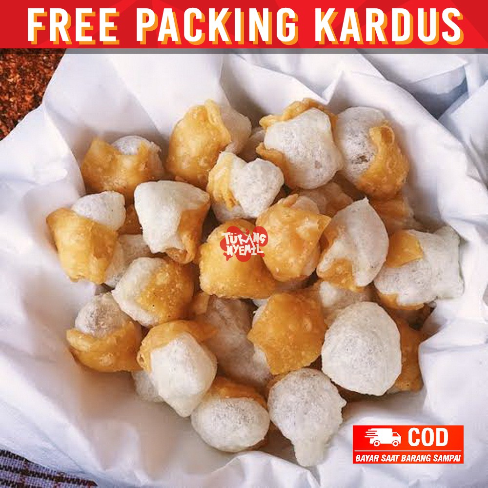 

snack kiloan Siomay Kering asin gurih 250 gram makanan ringan cemilan camilan jajanan kiloan