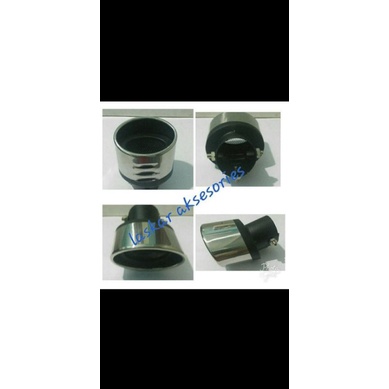 muffler / buntut / ujung knalpot mobil suzuki apv model racing / tekuk