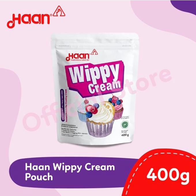

(BISA COD) Haan Wippy Cream 400gr BOOM SALE Kode 929
