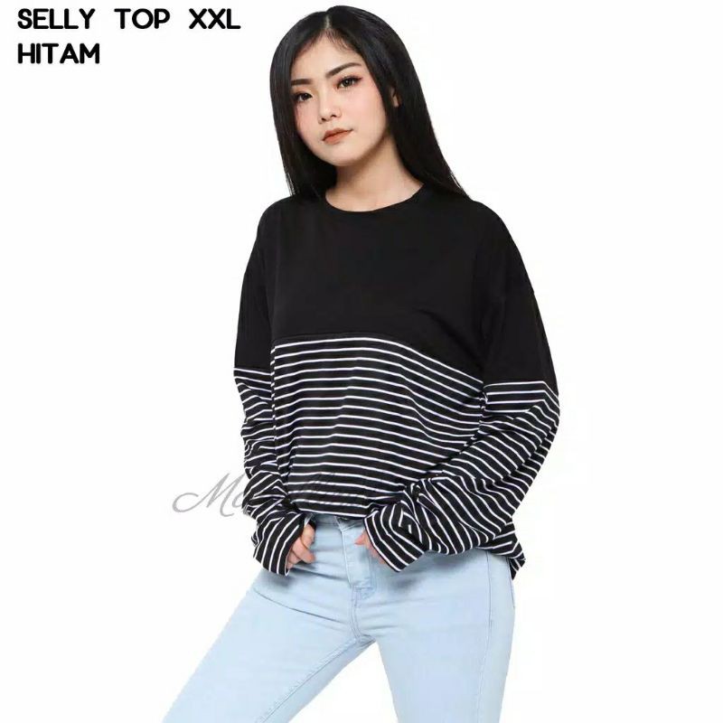BAJU KAOS SALUR JUMBO XXL LENGAN PANJANG