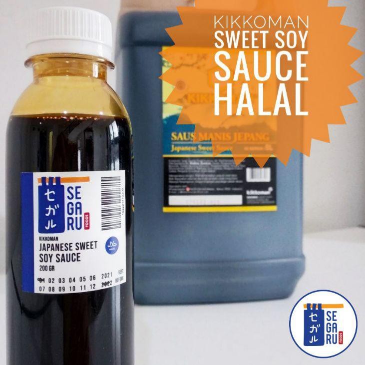 

NEW Kikkoman Japanese Sweet Soy Sauce Sushi Halal 200gr