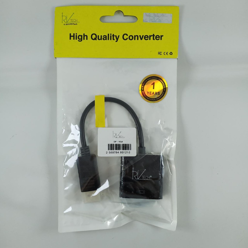 CONVERTER DISPLAYPORT TO VGA RVTECH