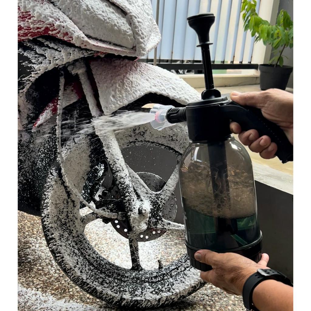 Hand Foam Sprayer Alat Cuci Salju Pressurized Busa Tebal Tangan Manual