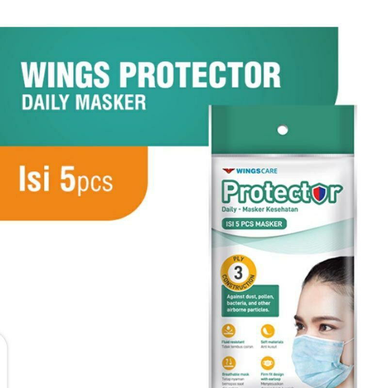 masker medis wingscare protector