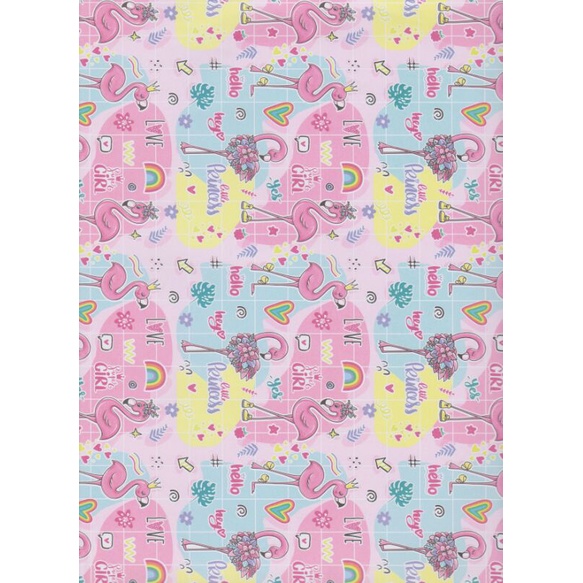 

Kertas Kado Sansan Wawa SW 5709 "Animal/flamingo