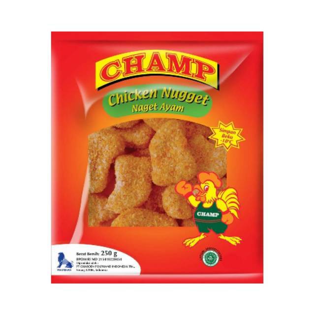 

Nugget champ ayam kombinasi 250 gram