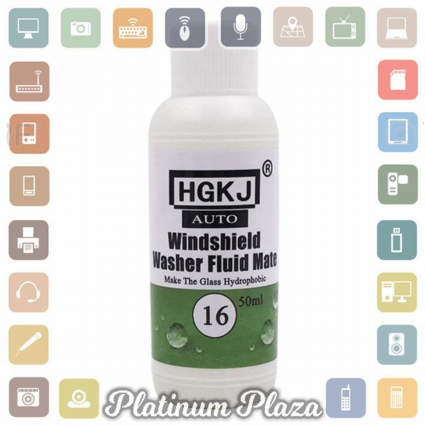 HGKJ Cairan Anti Embun Window Windshield Glass Anti-fog Hydrophobic Coating 50ml - HGKJ-16`2OQZJW-