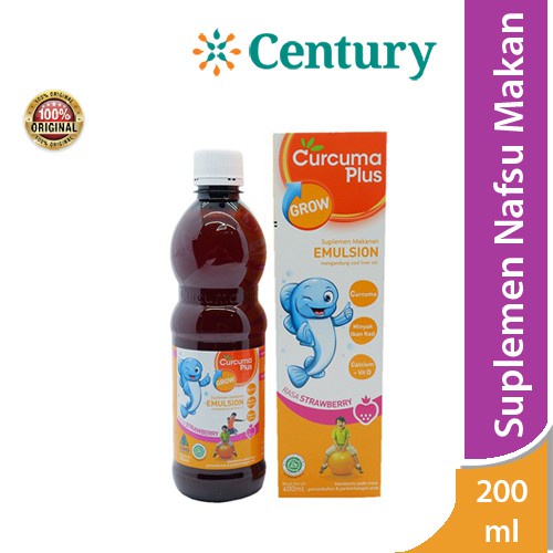 

Curcuma Plus Emulsion Syrup Strawberry 200ml