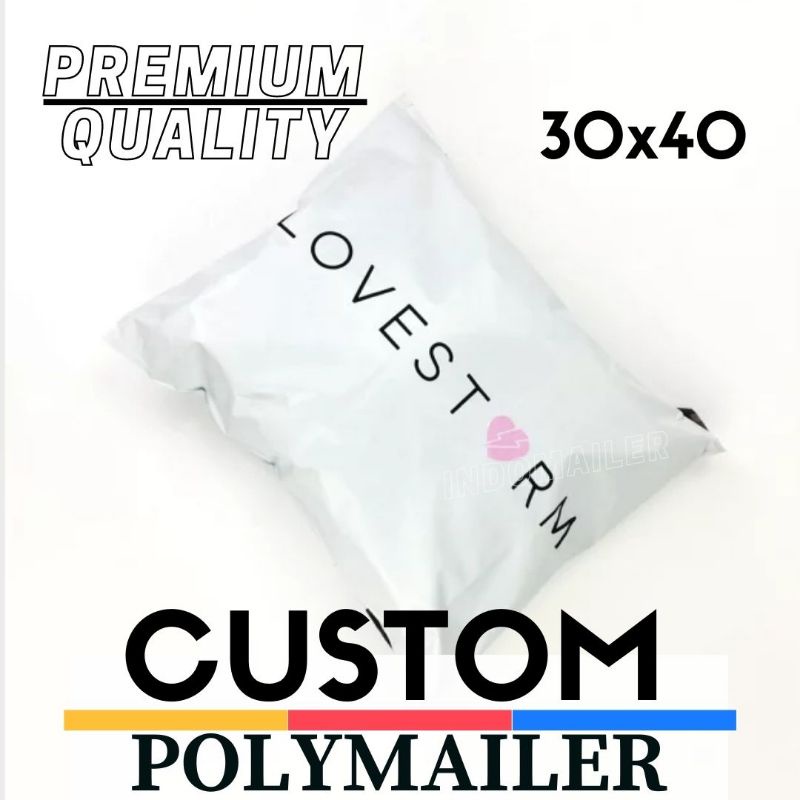 

(30x40) CM POLYMAILER PACKING ONLINE + CUSTOM SABLON (Harga per pcs)