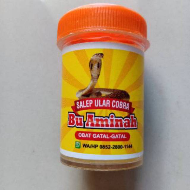 salep ular cobra asli ibu aminah obat gatal gatal iritasi luka jatuh penyembuh luka diabetes penyaki