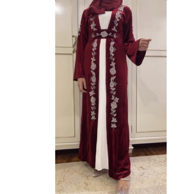 abaya dubai velvet abaya dubai marun abaya dubai mewah abaya dubai asli abaya tarim