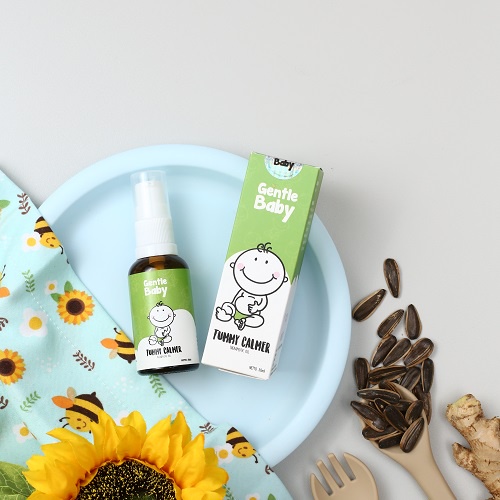 GENTLE BABY TUMMY CALMER / MINYAK TELON / ESSENTIAL OIL AROMATHERAPY / OBAT MASALAH KESEHATAN ATASI MASALAH PERUT KEMBUNG, SEMBELIT DAN DIARE