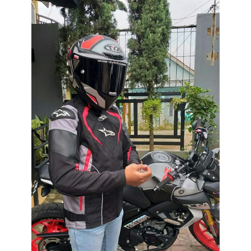 Jaket Touring Alpinestars Full Protector Safety waterproof Jaket Protector Touring
