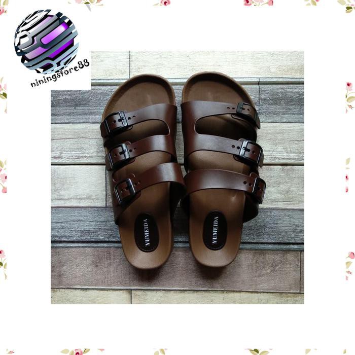 Sandal sendal pria Karet Slop Ban 3Yumeida 9071 L SL35