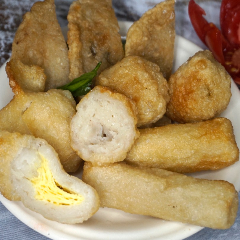 PEMPEK EMAK INDAH - PEMPEK MPENAK PALEMBANG ASLI IKAN TENGGIRI - Paket Hemat 4 Pax WAJIB PILIH VARIAN