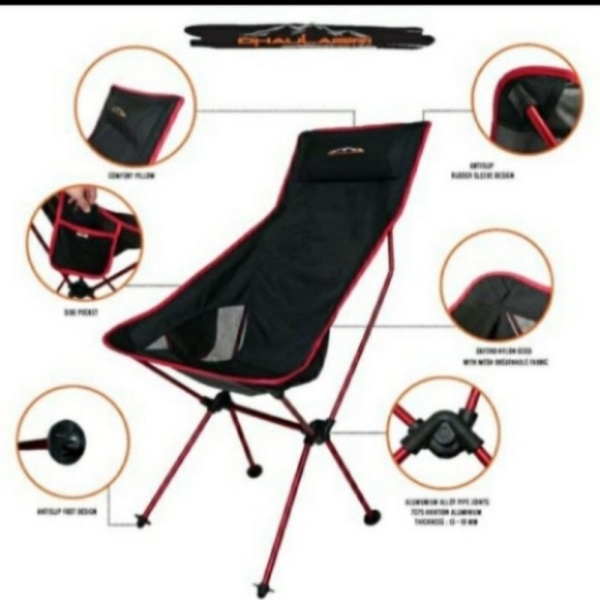 Dijual Kursi Lipat Dhaulagiri FC 803 Folding Chair Ultralight - FC 803 Murah