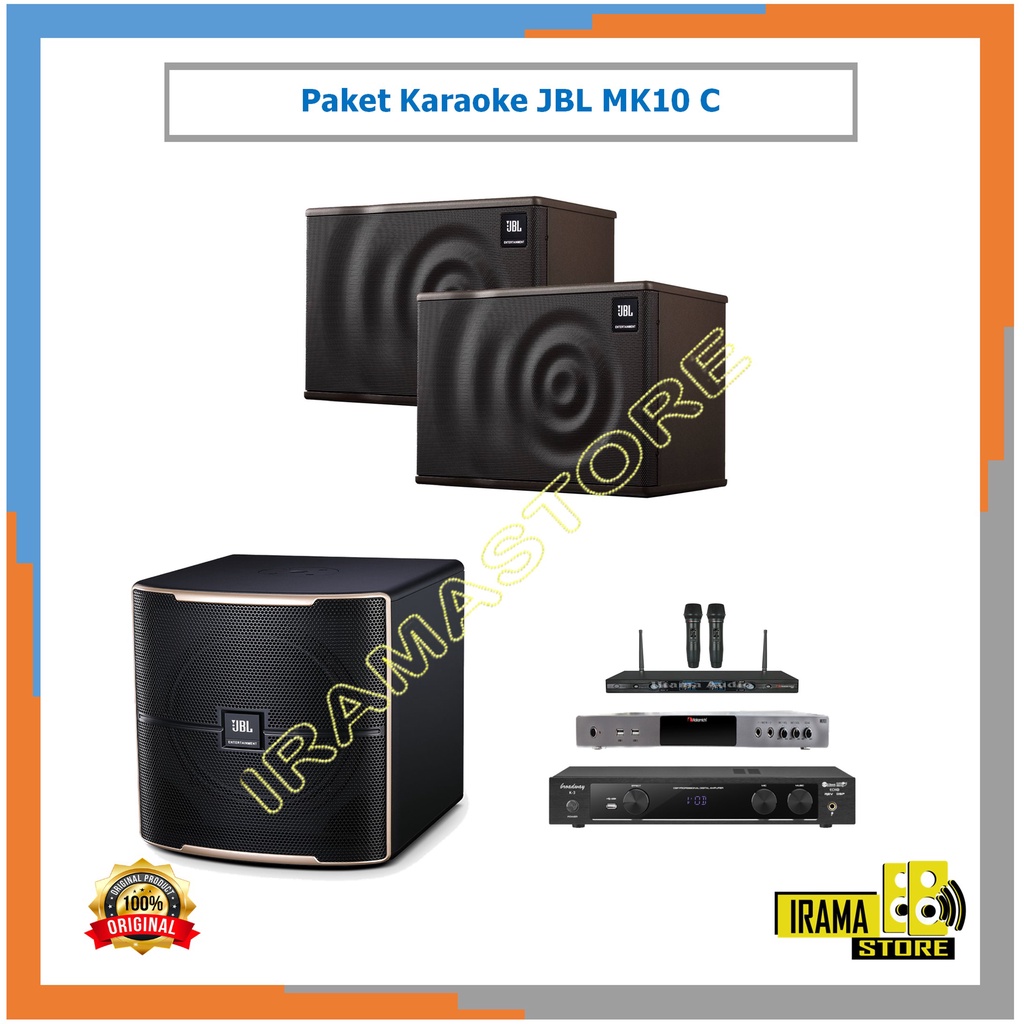 Jual Paket Speaker Karaoke JBL MK10 B Shopee Indonesia