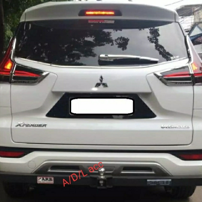 Towing bar arb pengaman besi BUMPER belakang Mitsubishi XPANDER / CROSS  ultimate Exceed sport HITAM