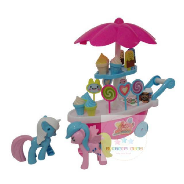 Ice cream cart set my little pony medium