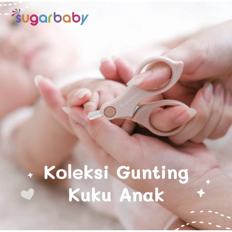 Sugar Baby 5in1 Manicure Set - Alat Perawatan Bayi/Baby nail clipper/Gunting kuku bayi