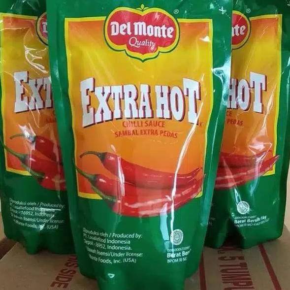 

TERLARIS!!! Delmonte Saus Sambal Extra Pedas / Extra Hot 1kg