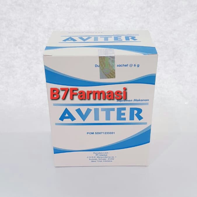 

AVITER SACHET 1 DUS X 21 SACHET @6 GRAM