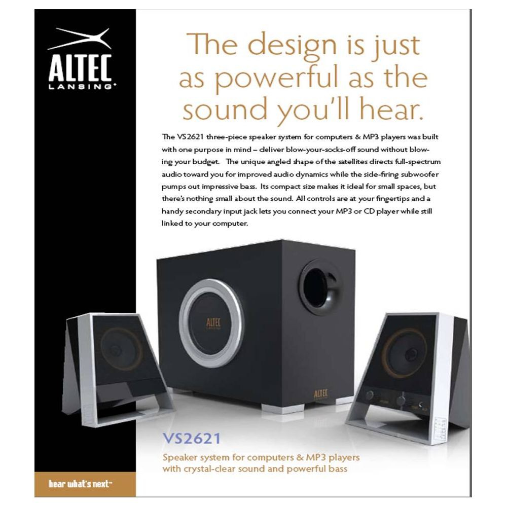 altec lansing vs2621