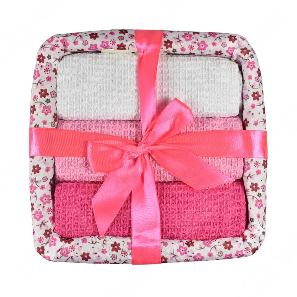 ACE Arthome Set 3 Pcs Kain Dapur Wicker - Pink