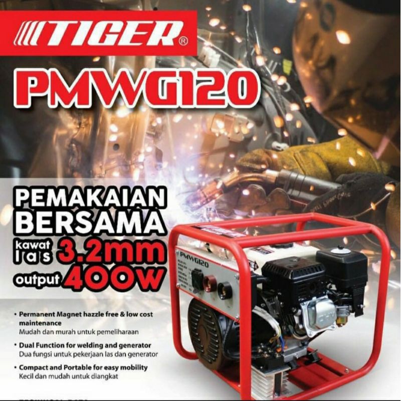 Genset Las PMWG 300 Tiger Welding Generator