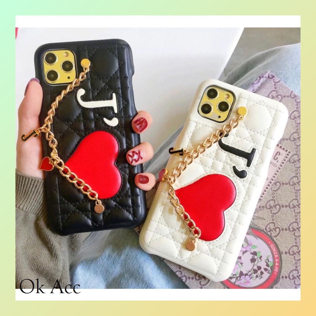 TERBARU Casing ad rantai tangan for Iphone 7 8 7+ 8+ X Xs Xr Max 11 Pro Max FH64