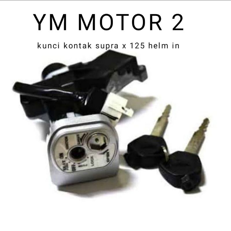 kunci kontak supra x125 helm in
