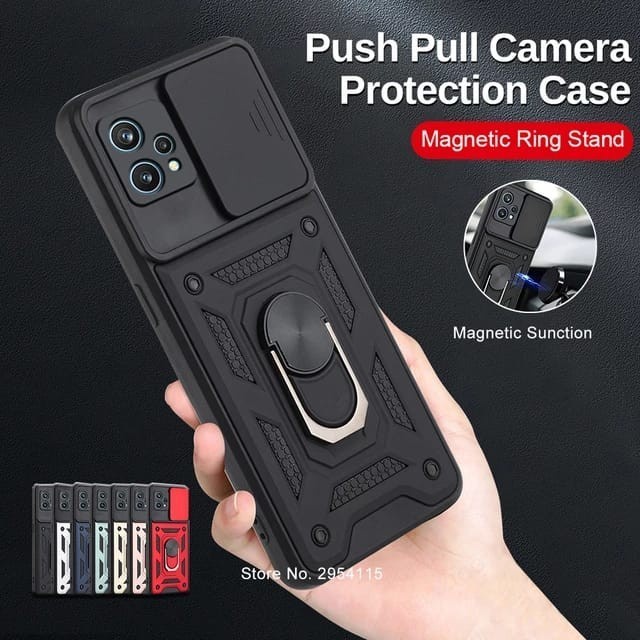 REALME C35 / REALME NARZO 50A PRIME SOFTCASE ARMOR DEFENCE SLIDE CAMERA COVER SOFT CASE SERIES