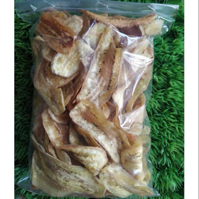 

(PROMO BELI 4 GRATIS 1) Keripik pisang rasa original