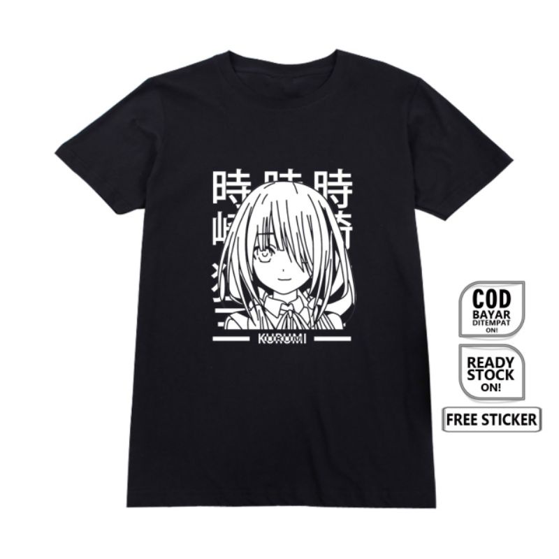 KAOS WAIFU ANIME MANGA KURUMI TOKISAKI DATE A LIVE BAJU JEPANG JAPAN CULTURE COSPLAY NIGHTMARE SHIDO