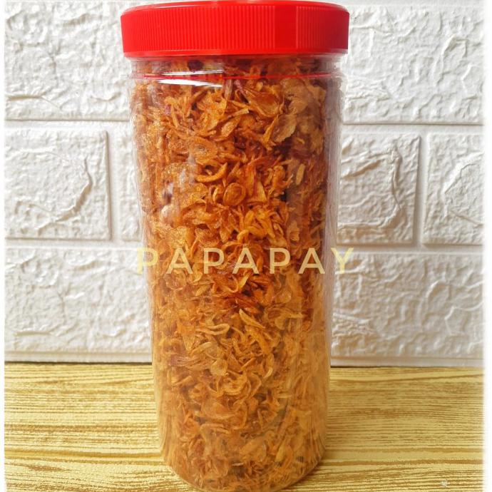 

BAWANG GORENG BREBES MURNI TANPA TEPUNG / TOPLES 1 LITER / TANPA