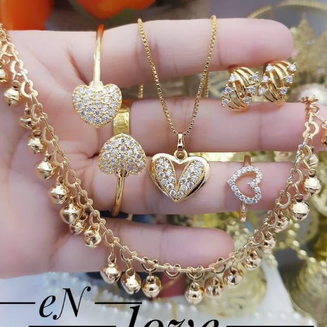 Xuping set perhiasan lapis emas 24k 2606